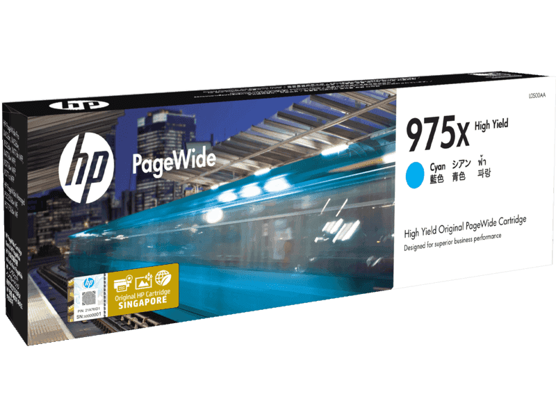 HP 975X High Yield Cyan Original 