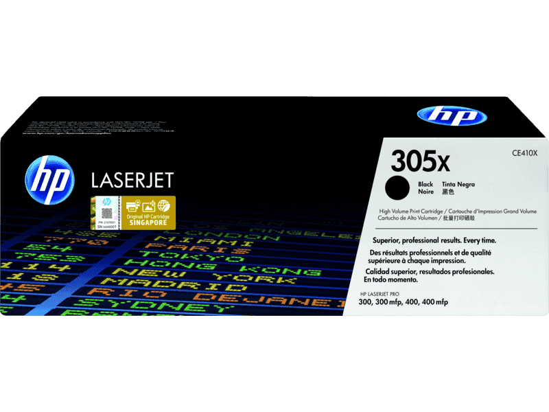 HP 305X High Yield Black Original 