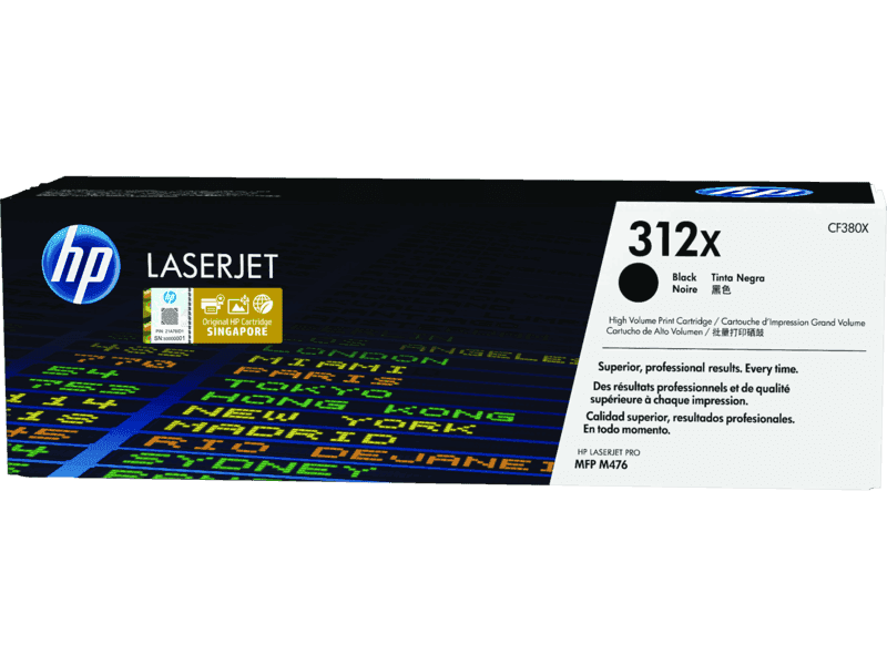 HP 312X High Yield Black LaserJet Toner 