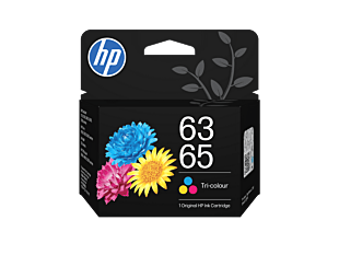 HP 63/65 Tri-color Original Ink Cartridge (B7RT2AA)