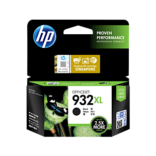HP 932XL High Yield Black Original Ink 