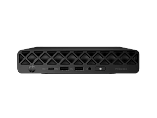 HP ProDesk 4 Mini G1i Desktop AI PC + HP 3y Onsite w/Predictive Detection Alerts Desktop - Without Screen -  (D64N2PT-BN)