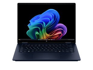 HP OmniBook X Flip 2-in-1 14 inch Laptop Next Gen AI 14-fm0139TU, Blue - 14-inch (35.56 cm) - Atmospheric blue aluminum (D79Q0PA)