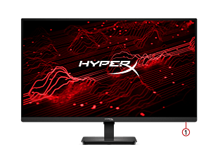 HyperX OMEN 27 inch QHD 240Hz Gaming Monitor - OMEN 27q  G3 - 27.48" (DL2G2AA)