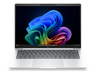 HP EliteBook 8 G2a 14 inch Notebook Next Gen AI PC, Silver + HP 3y Onsite w/Predictive Detection Alerts Notebook - 14-inch (35.56 cm) - Glacier silver aluminium (E6SD5PT-BN)
