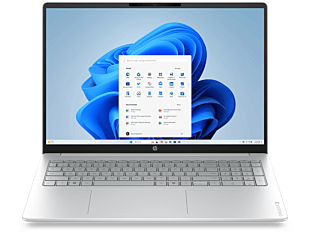 HP OmniBook 3 16 inch Laptop Next Gen AI 16-bv0044AU, Silver - 16" - Glacier silver cover and keyboard frame, canvas gray base (D6ZC8PA)