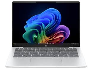 HP OmniBook 5 Next Gen AI PC 14 inch Laptop 14-he0029QU, Silver - 14-inch (35.56 cm) - Silver (C3ZZ2PA)