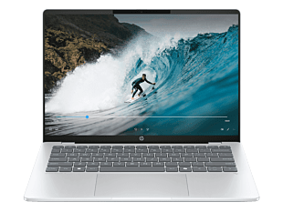 HP OmniBook 5 Next Gen AI PC 14 inch Laptop 14-he0035QU, Silver - 14-inch (35.56 cm) - Silver  (C67PRPA)