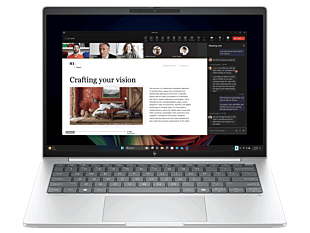 HP EliteBook 8 G1i 14 inch Notebook Next Gen AI PC, Silver + HP 3y Onsite w/Predictive Detection Alerts Notebook - 14-inch (35.56 cm) - Silver (D90GBPT-BN)