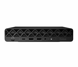 HP ProDesk 4 Mini G1i Desktop AI PC + HP 3y Onsite w/Predictive Detection Alerts Desktop - Without Screen - Black (C30NRPT-BN)