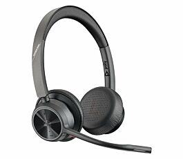 POLY VOY 4320 -M USB-A w/ charging stand Stereo