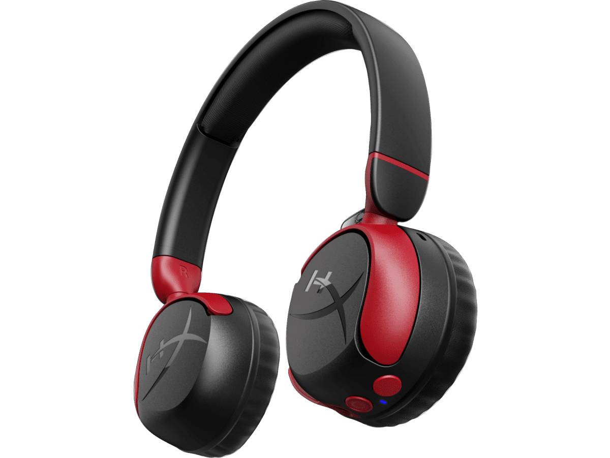 HYPERX Cloud Mini Kids Gaming, On-Ear Headphones, Wireless, Black/Red 7 hyperx cloud mini kids gaming, on-ear headphones, wireless, black/red