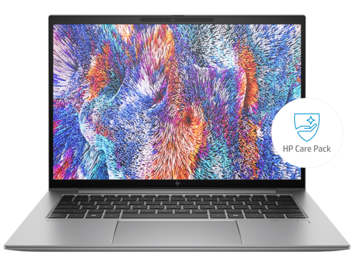 HP ZBook Firefly 14 inch G11 A Mobile Workstation PC, Silver + HP 3y Premium Onsite w/Telemetry Mobile Workstation - 14 inches - Silver (C1KR9AT-BN)