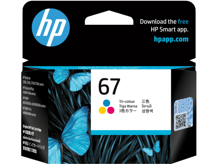 thumbnail image 2 of 67XL High Yield Black & Tri-Color Ink Cartridge Combo – Remanufactured For HP ENVY Deskjet Printers 2 of 6