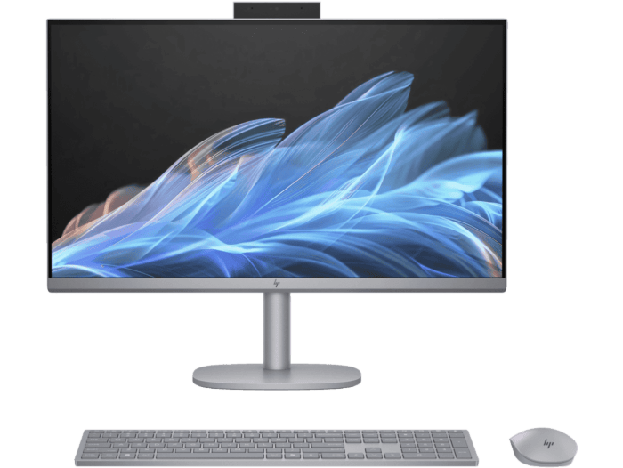 HP OmniStudio X 27 inch 27-cs0002d All-in-One Desktop PC - 27-inch (68.58 cm) - Meteor silver (B0CC4PA)