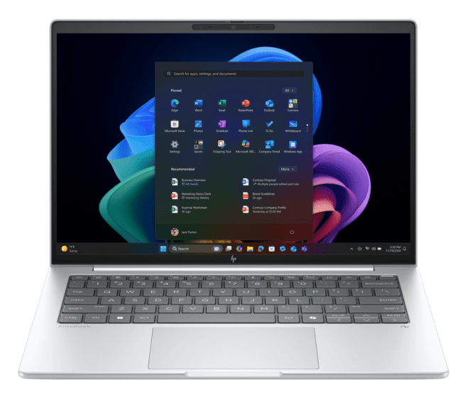 HP EliteBook 8 G1i 14 inch Notebook Next Gen AI PC, Silver + HP 3y Premium+ Onsite w/Telemetry Notebook - 14-inch (35.56 cm) - Silver  (BP6B9PT-BN)