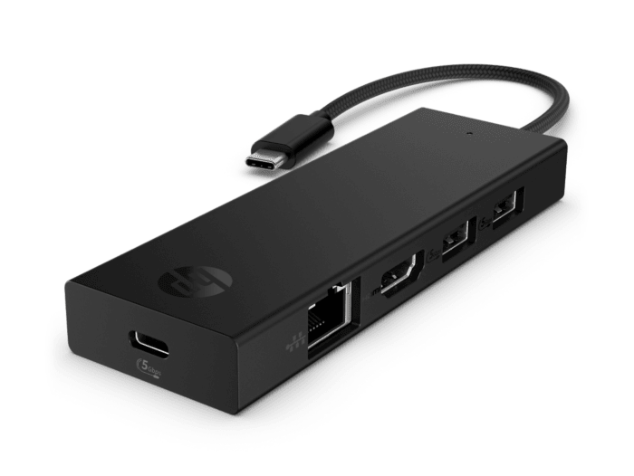 HP Portable USB-C 4K HDMI Hub (BR1U3AA)