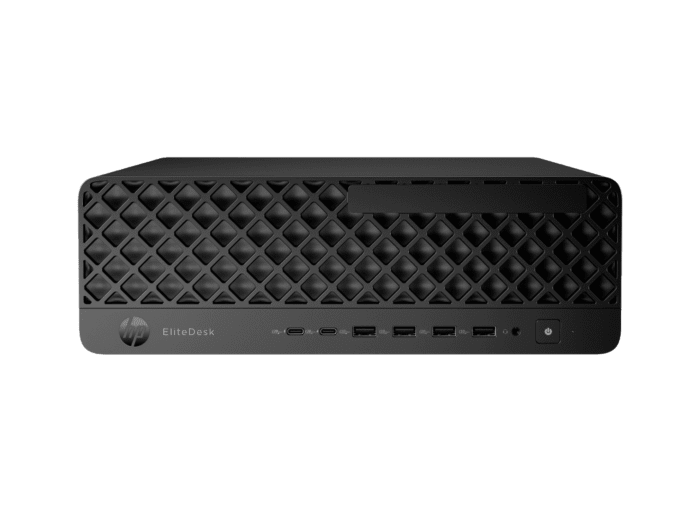 HP EliteDesk 8 SFF G1i Desktop AI PC + HP 3y Onsite w/Predictive Detection Alerts Desktop - Without Screen - Black (C30N4PT-BN)