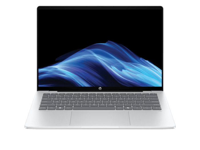 HP OmniBook 5 Next Gen AI PC 14 inch Laptop 14-he0029QU, Silver - 14-inch (35.56 cm) - Silver (C3ZZ2PA)