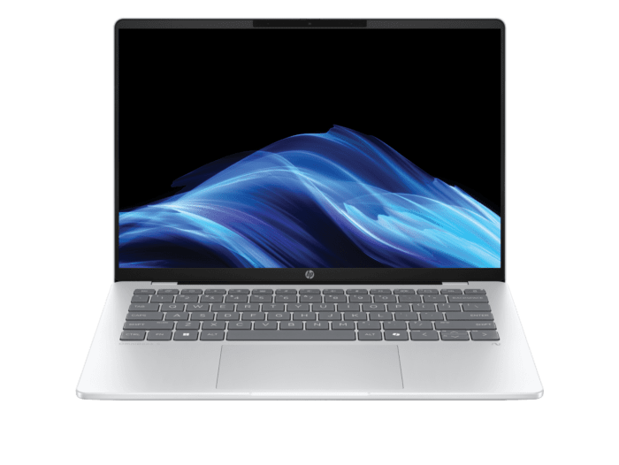 HP OmniBook 5 Next Gen AI PC 14 inch Laptop 14-he0035QU, Silver - 14-inch (35.56 cm) - Silver (C67PRPA)