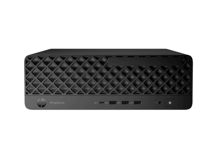 HP ProDesk 4 SFF G1i Desktop AI PC + HP 3y Onsite w/Predictive Detection Alerts Desktop - Without Screen -  (D64MZPT-BN)