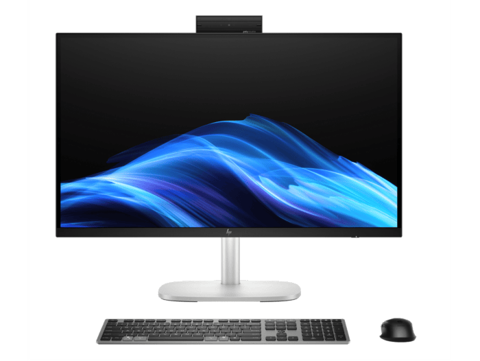 HP EliteStudio 8 All-in-One G1i 27 inch Desktop AI PC + HP 3y Onsite w/Predictive Detection Alerts Desktop - 27" -  (D64NHPT-BN)