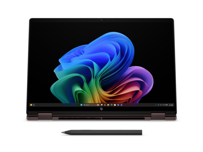 HP OmniBook X Flip 2-in-1 14 inch Laptop Next Gen AI 14-kc0073AU, Espresso - 14" - Deep espresso aluminum (DQ6W6PA)