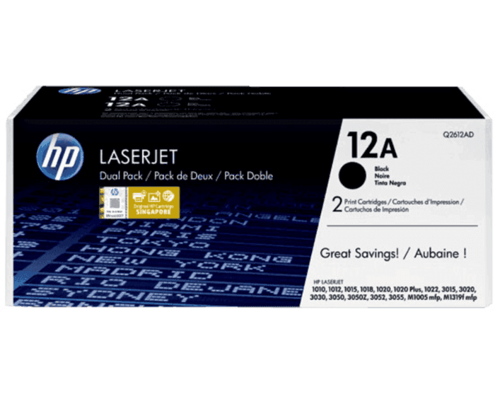 hp 12a printer toner