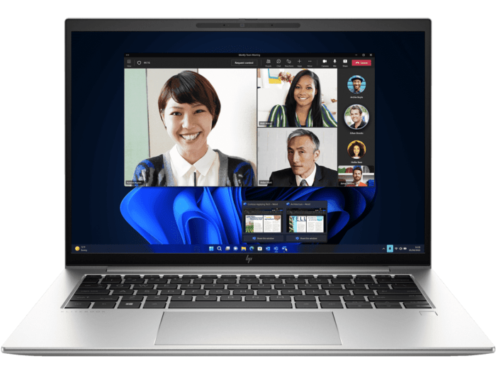 HP Elitebook 840 14 inch G9 Business Laptop PC Wolf Pro Security Edition, Silver - 35.6 cm (14") - Natural Silver (7Y980AW)