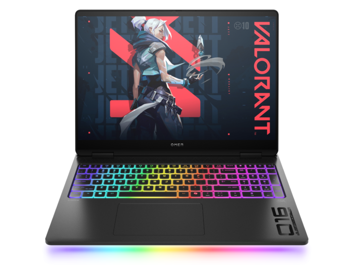 OMEN MAX Gaming Laptop 16 inch 16-ah0098TX, Black - 16" - Shadow black aluminum in cover and base, light bar, RGB in keyboard frame, black chrome logo (BG6N0PA)