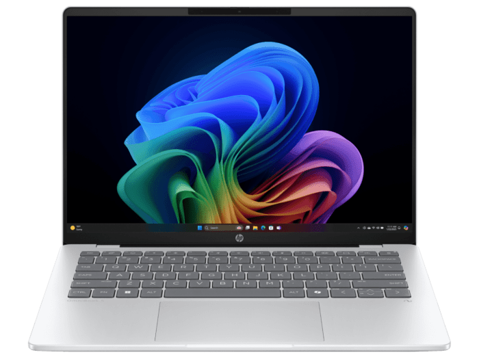 HP OmniBook 5 Next Gen AI PC 14 inch Laptop 14-he0035QU, Silver - 14-inch (35.56 cm) - Silver  (C67PRPA)