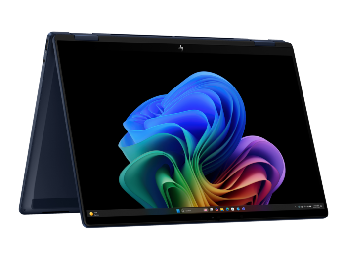 HP OmniBook X Flip 2-in-1 14 inch Laptop Next Gen AI 14-fm0139TU, Blue - 14-inch (35.56 cm) - Atmospheric blue aluminum (D79Q0PA)