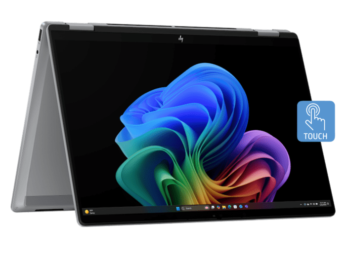 HP OmniBook X Flip Next Gen AI PC Laptop 14 inch 14-fk0075AU, Silver  - 14 - Silver (BQ4J4PA)