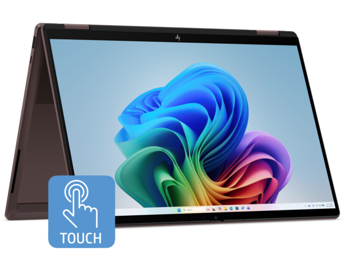HP OmniBook X Flip 2-in-1 14 inch Laptop Next Gen AI 14-kc0073AU, Espresso - 14" - Deep espresso aluminum (DQ6W6PA)