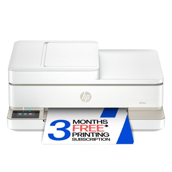 HP Envy 6530e All-in-One Printer - Includes 3 Months of FREE printing with Instant Ink (714P2A)