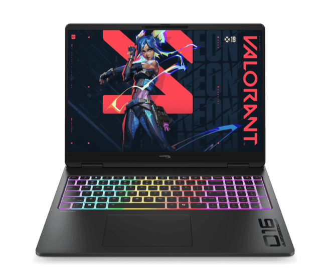 HyperX OMEN MAX 16 inch Gaming Laptop PC 16-ah1058TX, Black - 16" - Shadow black aluminum (DJ6S2PA)