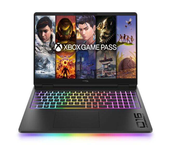HyperX OMEN MAX 16 inch Gaming Laptop PC 16-ah1059TX, Black - 16" - Shadow black aluminum (DJ6S4PA)