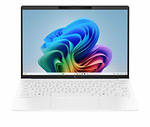 HP OmniBook 7 Aero Next Gen AI PC 13.3" Laptop 13-bg1072AU, White - 13.3-inch (33.78 cm) - Ceramic White (BQ4J1PA)