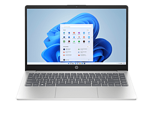HP Laptop 14 inch 14-ep1008TU, Silver - 14-inch (35.56 cm) - Natural silver (D6ZA8PA)