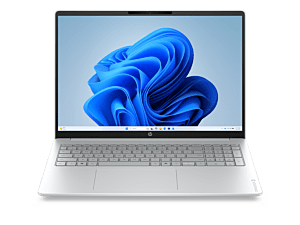 HP OmniBook 3 16 inch Laptop Next Gen AI 16-bv0044AU, Silver - 16" - Glacier silver cover and keyboard frame, canvas gray base (D6ZC8PA)