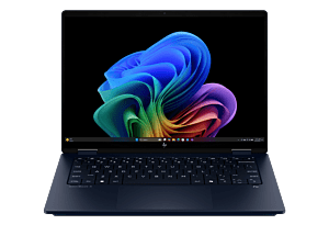 HP OmniBook X Flip 2-in-1 14 inch Laptop Next Gen AI 14-fm0139TU, Blue - 14-inch (35.56 cm) - Atmospheric blue aluminum (D79Q0PA)