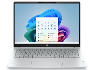 HP OmniBook 3 14 inch Laptop Next Gen AI 14-hs0030TU, Silver - 14" - Glacier silver cover and keyboard frame, canvas gray base (D6ZB6PA)