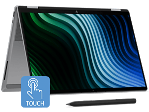 HP OmniBook X Flip 2-in-1 14 inch Laptop Next Gen AI 14-kb0098TU, Silver - 14" - Meteor silver aluminum (DQ6W3PA)