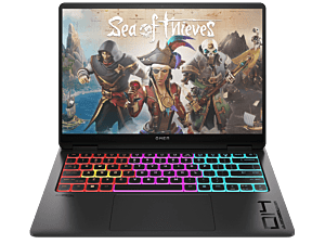 OMEN Transcend 14 inch Gaming Laptop 14-fb1018TX, Black - 14" - Shadow black (BR6E4PA)