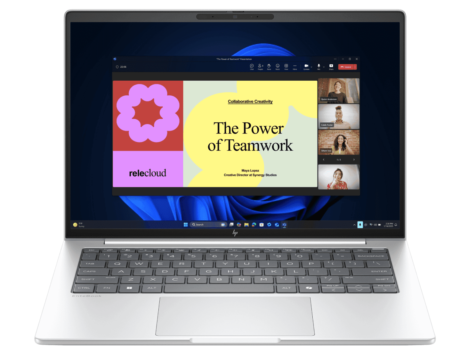 HP EliteBook 8 G1i 14 inch Notebook AI PC, Silver + HP 3y Premium+