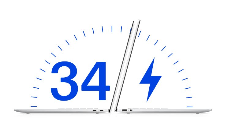 Up to 34 hours battery life