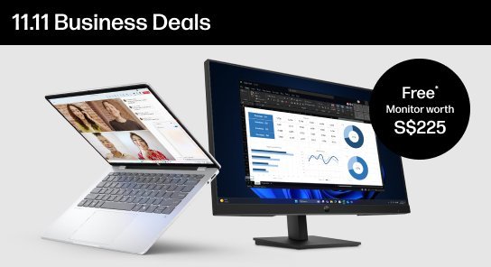 FREE* monitor with eligible laptop purchase!