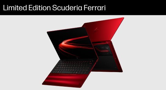 Designed with Ferrari. Engineered by HP.
