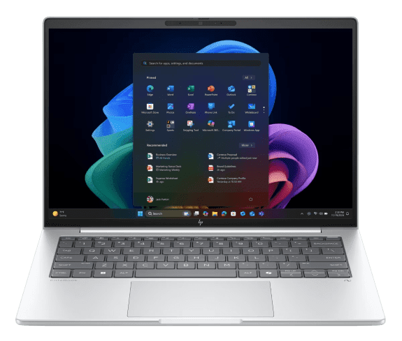 HP EliteBook 8 G1i Next Gen AI PC business laptop
