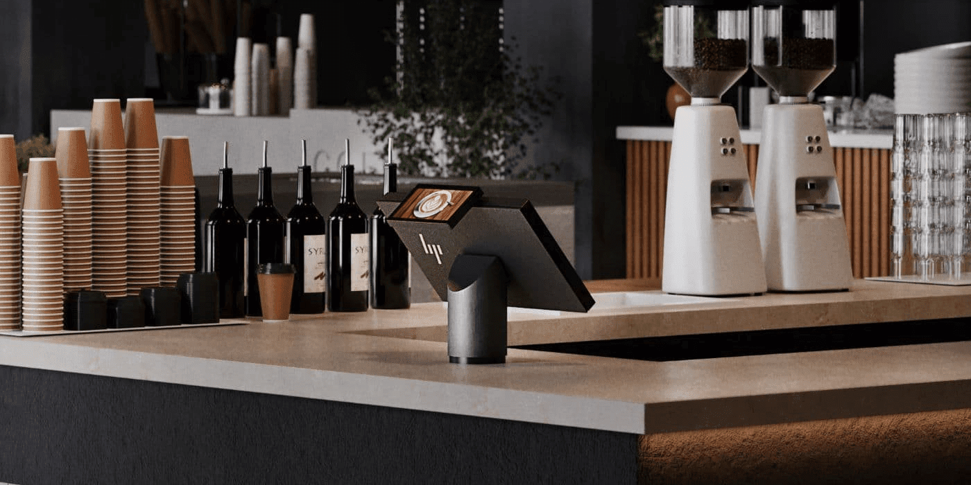 HP smart kiosk payment terminal 